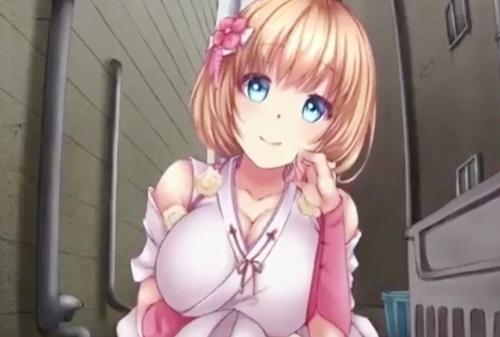 巨乳美少女が地縛霊と中出しセックス！路地裏で連続で種付け膣内射精されて放心する退魔師