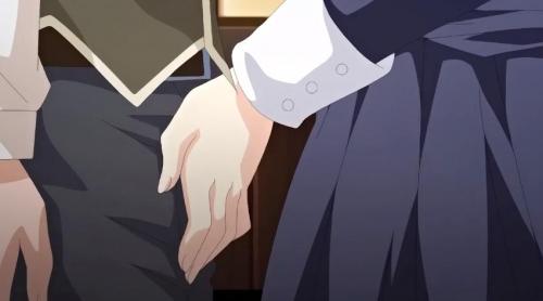シスターが躊躇なく股間に手を当てて触る！勃起チンポをフェラする教室エッチ