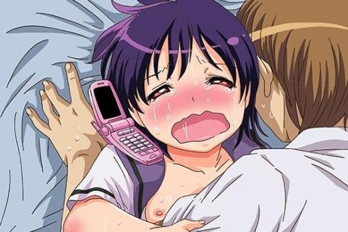 ロリ美少女JKが同級生とセックス！兄に電話が繋がっている最中に犯される