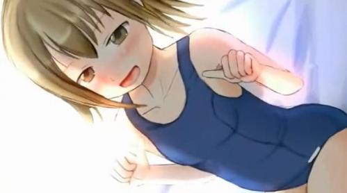 スク水美少女メイドが中出しセックス！男根をフェラでフル勃起させてから挿入連続ピストン！