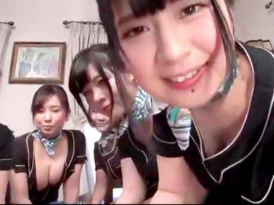 デカパイ限定の性感エステ店！美女に囲まれながらヌルヌルの極上ローションオイルマッサージ！大はしゃぎな男潮・男の潮吹き！