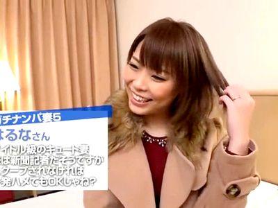 人妻ナンパ変態企画でかわいい奥さんをゲット！年の差婚で欲求不満！ナンパ男がマッサージしながら人妻NTR中出しSEXに持ち込む！