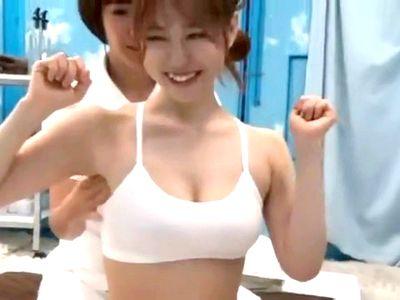 激カワな奥さんをおっぱいマッサージ！乳首イキより気持ちいいスペンス乳腺で痙攣イキ発情！種付け孕ませ汁を膣内射精！