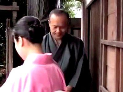 【ながえスタイル】古風で奥ゆかしい情緒ある静謐の侘び寂びを描く世界観をぶっ壊す！美熟女と生々しい濃厚ベロチュー半裸SEX