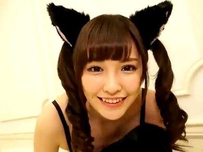 【橋本ありな 】脚長・美脚スレンダーで小顔アイドル級の美少女がかわいい表情やエロエロな表情しまくり！疑似パコイメージ！