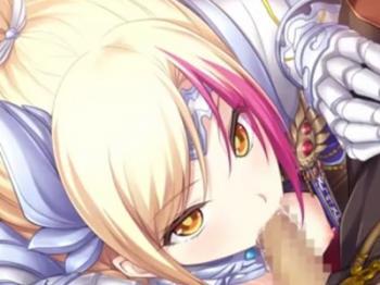 金髪の美少女戦士がちんぽを奥まで咥え込んで最後の1滴まで搾り取る！！