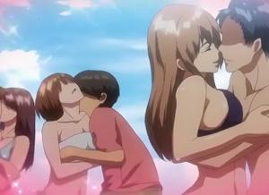 部活の合宿中にビーチで大乱行しちゃう性欲が止まらない全身セックス高校生たち！！