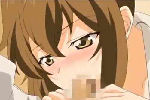献身的な美女同級生が俺のチンポを吸ってる