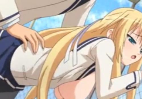 Sっぽくツンツンしてるけど巨乳揺らして感じちゃってるJK