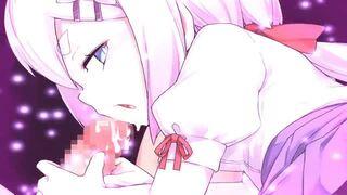 ロリ娘のいやらしいテクニックで口マンコに大量射精！！