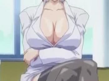 巨乳で美人の保健室の先生が男子高校生の性処理用オナホールにされてしまう