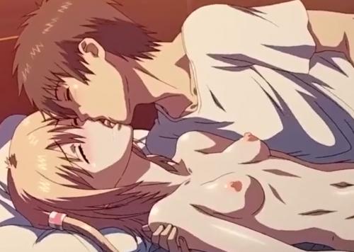 華奢なエロいカラダの少女と交尾