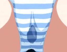 触手モンスターの愛撫でパンツにシミができるほど濡らし母乳を吹き出す変態娘