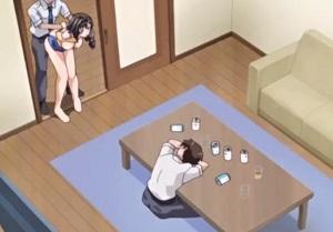 《NTR》隠していた過去を知っている旦那の上司に脅迫され旦那が寝ている横でデカマラに犯される！！