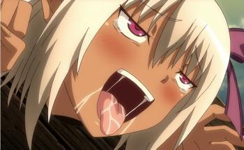 調教された褐色肌の美女が舌だしアヘ顔で感じまくる！！