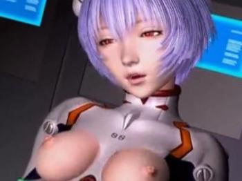 《3DCG》レイがシンジそっちのけで他人チンポをガンガン受け入れまくる！！シンクロ率120％ｗｗｗｗｗｗｗ