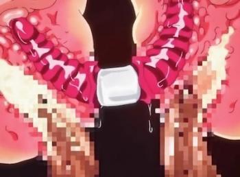 マンコに両頭ローターを入れてアナルにザーメン大量発射され悦んでしまう巨乳JK