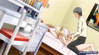 《近親相姦》体が成長してきた娘たちを家中どこでも中出しセックスする鬼畜親父