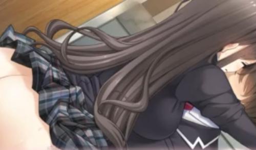 制服で抱き着きあいながらセックス