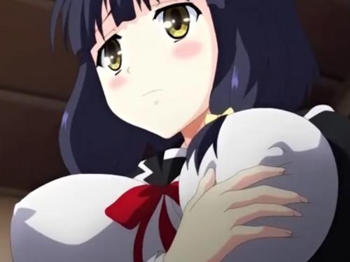 乳袋が滅茶苦茶でっかい制服JKと学園セックス！