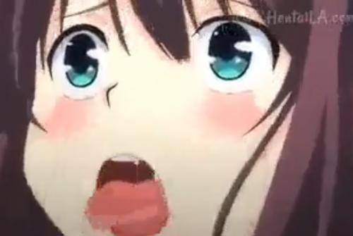 チンポでガン突かれてアヘ顔きめちゃう美少女