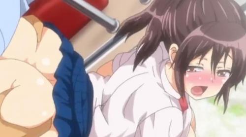 むっちろボディの女子校生が電車の中での痴漢セックスにおぼれる！