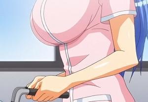 夜勤中のオナニーを盗撮されそれをネタに中出しセックスされてしまう巨乳ナース