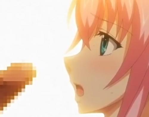 チンポを目の前に出されちゃった女の子