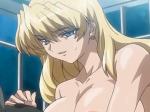 捕らえられた宇宙海賊の美女が卑猥な格好をさせられ慰み者になる