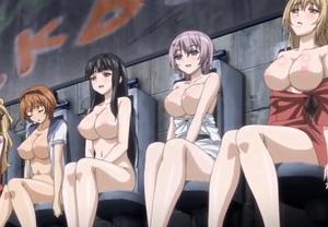 人格を破壊され肉便器になり果てる女生徒!!トイレが変態達で行列に・・・