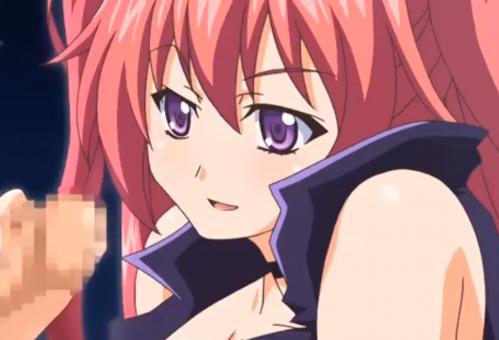 豊満な体のサキュバスに手コキで搾り取られる！