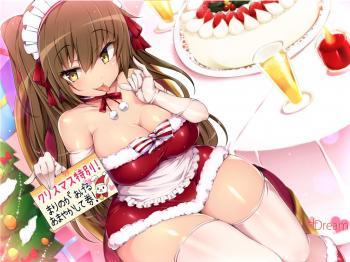 《ASMR》エッチなサンタコスのお姉さんに白濁ザーメンを搾取されちゃう♥