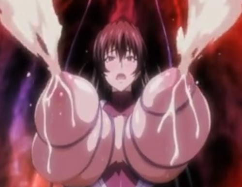 爆乳からミルクがあふれ出ちゃうえろ女