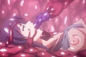 全身を触手に拘束され意識がなくなるまで調教されちゃう美少女たち