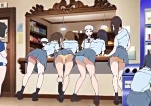 パンツ丸見えJKたちのゆるゆるおまんこにハマまくる！