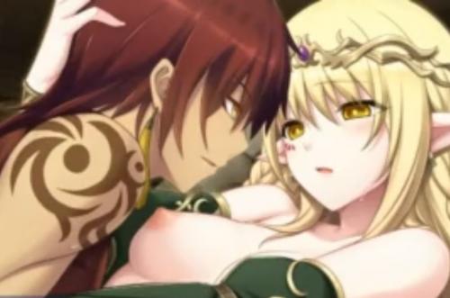 エルフの女の子といちゃらぶセックスしちゃう