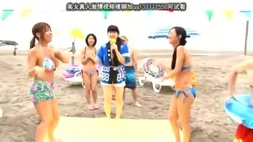 『撮影』初めての脱衣ジャンケンで日焼け巨乳ママが手ブラで赤面、水着がなくなったら息子とハメながらもう1回戦！ハーレム王様レクリエーション！