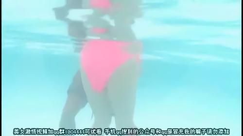 『固定バイブ』ビキニ娘をターゲットに白昼堂々痴漢！