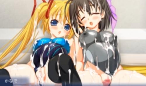 身体中ザーメンまみれの姉妹がボテ腹になるまで犯される♡♡
