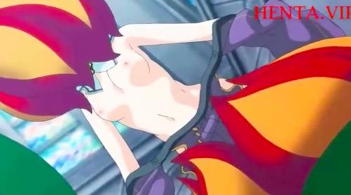 女戦士が触手に襲われて犯される！
