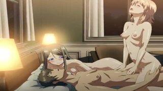 貧乳＆巨乳姉妹と濃厚3P！！みんなキスだけでアヘ顔にｗｗｗｗｗ