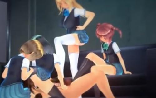 複数のJKから責められるM男ｗｗｗｗ