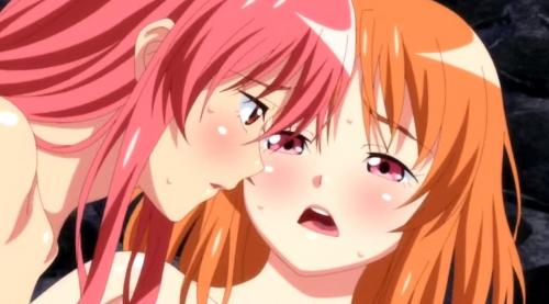 お姉さんたちがにゅるにゅるおまんこぐちゅぐちゅ押し付け合って喘いじゃう！