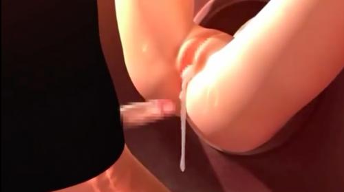ビッチな女子高生が下半身を露出されて犯されてイキ狂う♥