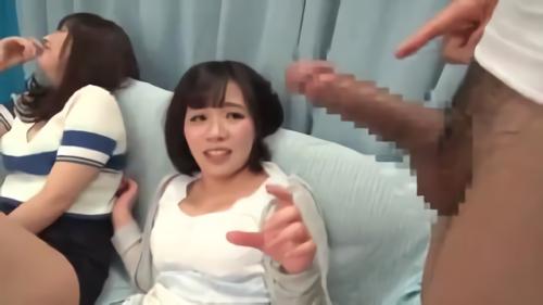『女子大生』花見で盛り上がってホロ酔い気分の女子大生がMM号に乗車！初めて見るデカチンに2人は興味津々！フレンドの前で見せる初！