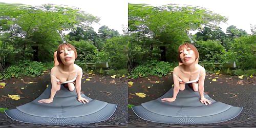 『しろハメVR』個撮モデルでやって来た美女を野外遊びで発情させてパコっちゃう企画！野外録画にドキドキ気味の【りんまる】さんと2回目の録画会へ！お仕！