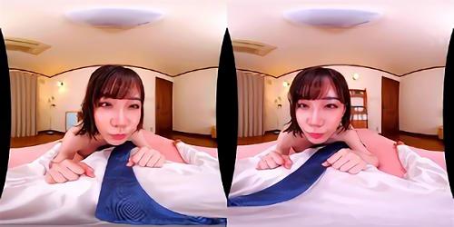 『spankbang』数多のVR作品を研究してハイグレード初参戦！囁き・接吻を適量にしてガン見ポジション＆熱視線淫語を大事に撮りました！フェラ中のTバッ！