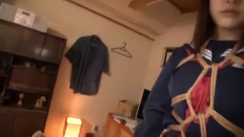 『セーラー服』不安そうに男を見上げるののか。男は部屋に招き入れ女子校生ののかがケイケンした事のない緊縛ワールドへと誘う。男の手によって喜びを求！