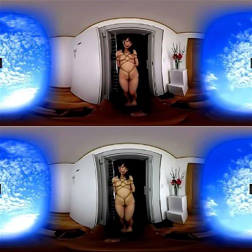 『spankbang』VRの女王美咲かんなちゃんが緊縛VRに初チャレンジ！むっちりとした白い裸体に食い込む麻縄。体のフリーを奪われながら必死にアナタの要！