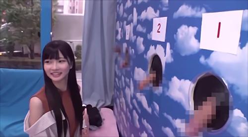 『寝取られ』今回のマジックミラーは、大学生カップル限定！並んだちんぽの中から、愛する彼氏のちんぽを当てることができるのか？という大試練！明るい！